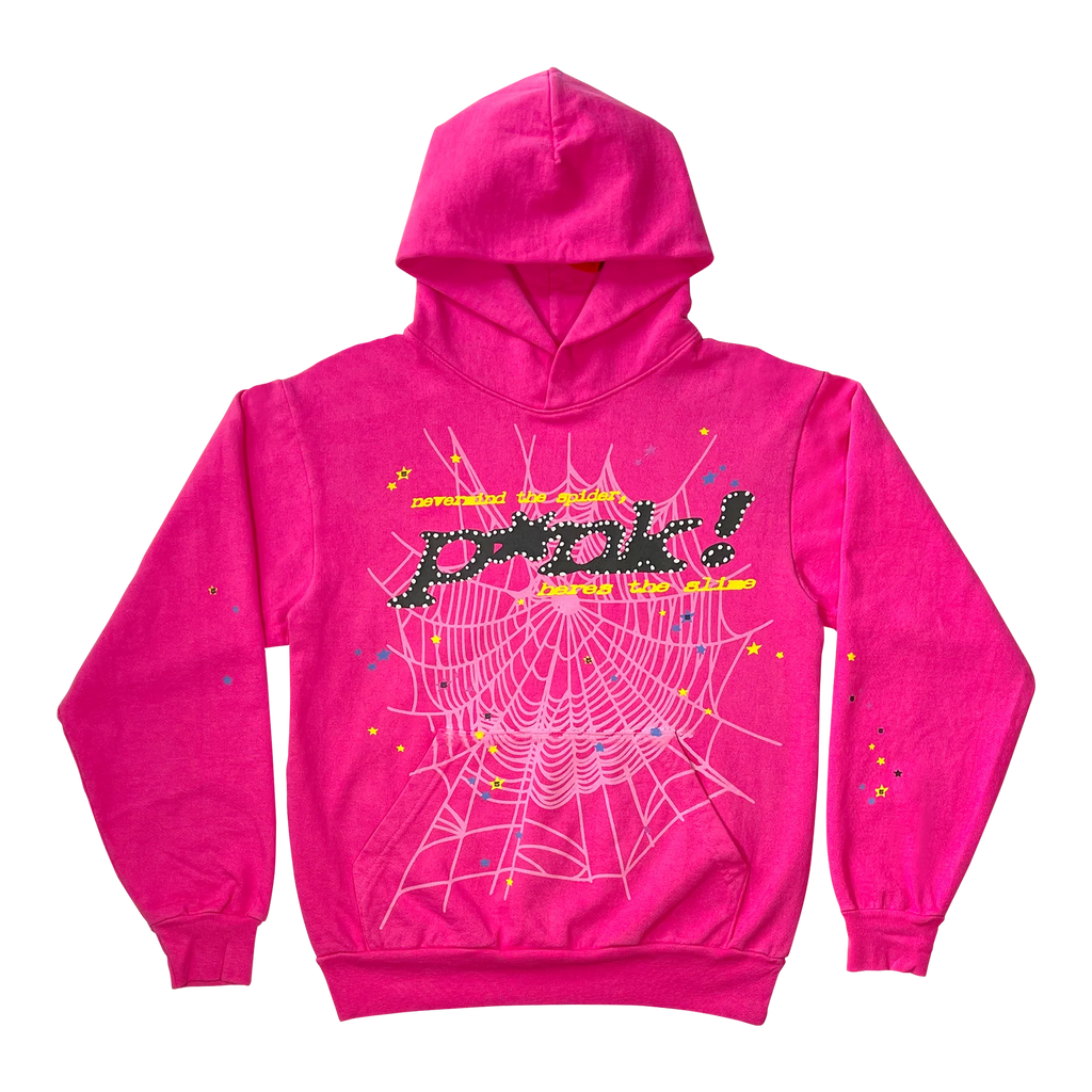 SP5DER Worldwide P*nk! Web Hoodie
