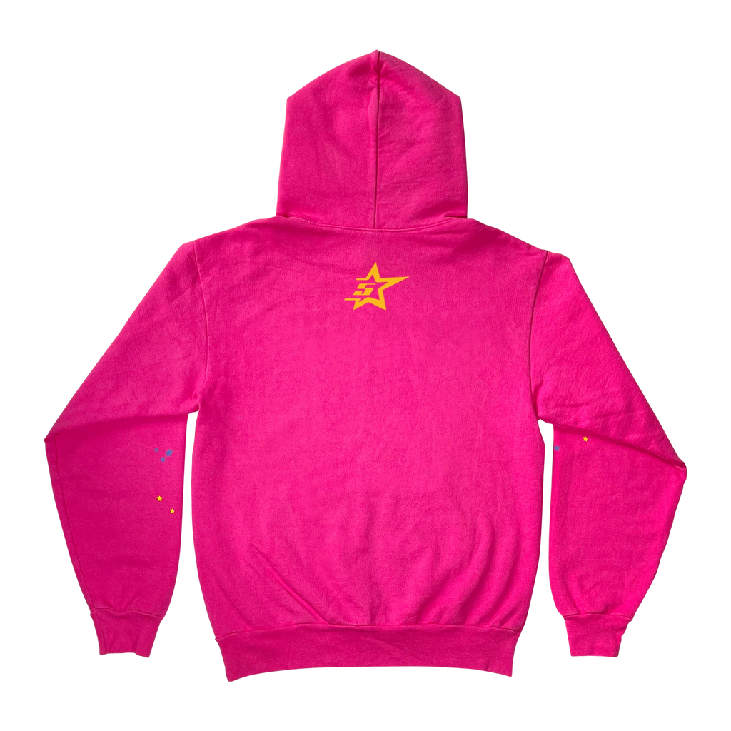 SP5DER Worldwide P*nk! Web Hoodie