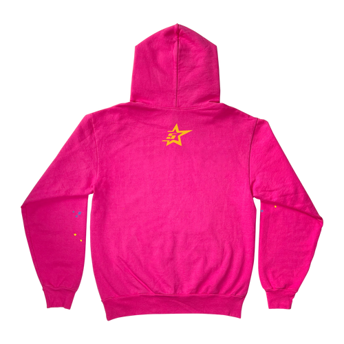 SP5DER Worldwide P*nk! Web Hoodie